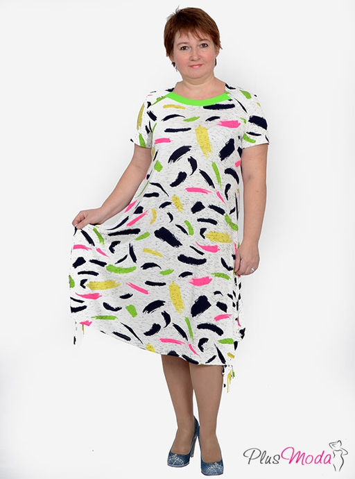 Платье Модель №29 размеры 52-70 - Plusmoda фото 3