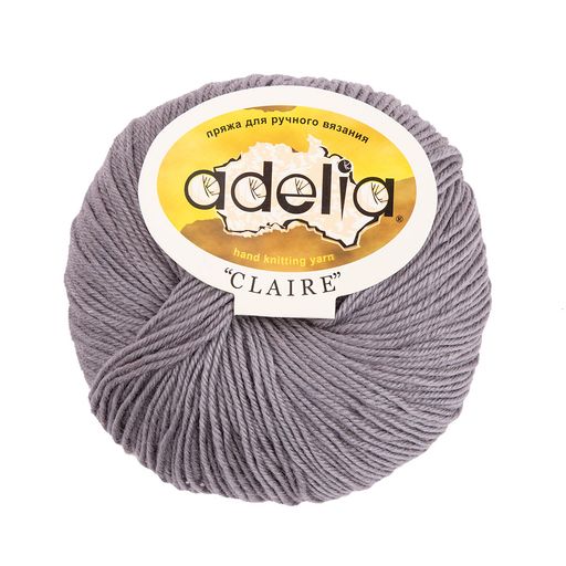 Пряжа ADELIA CLAIRE 50% шерсть, 50% акрил 10 шт. х 50 г 138 м  5 м