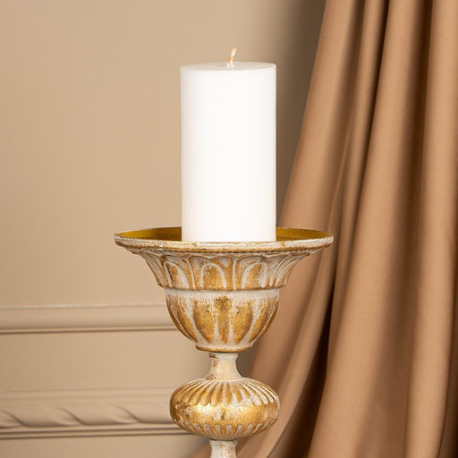 Подсвечник металл «Ярусы» для одной свечи 16×16×31 см