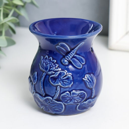 Аромалампа для эфирных масел Стрекоза в цветах, керамика, 7?7?8 см, МИКС - Simaland фото 3