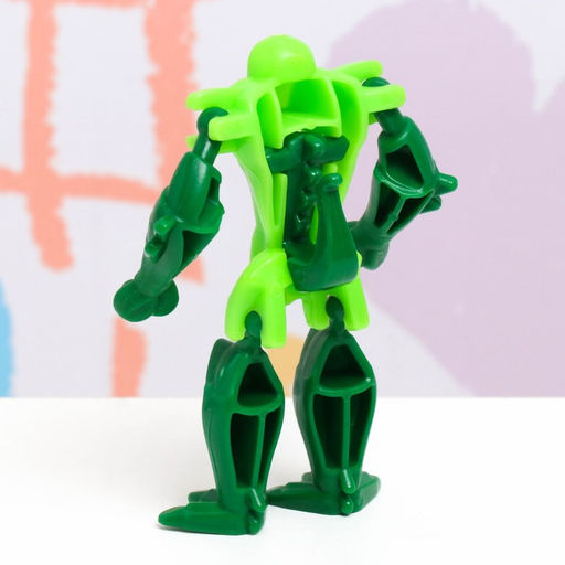 Цена за 3 шт. Конструктор «Робот Крокодил», 10 см