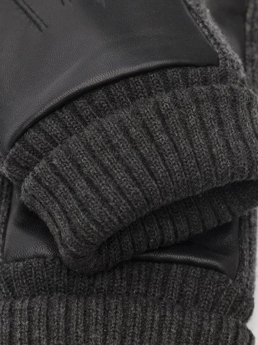 Перчатки муж флис LB-3003M black/grey - Eleganzza фото 2