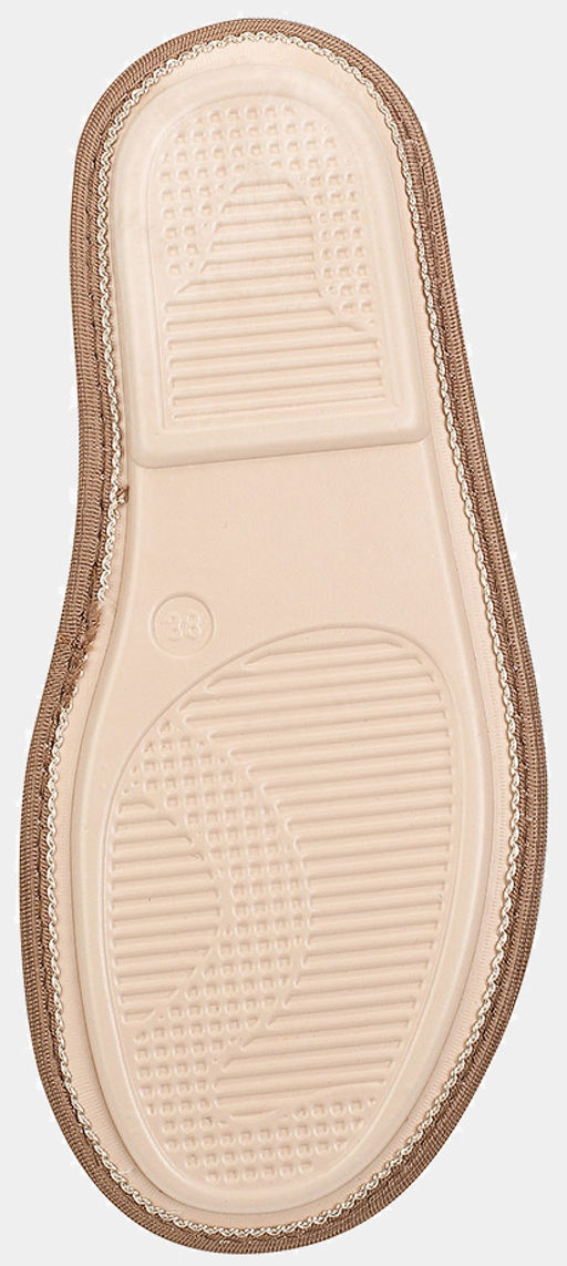 Тапочки Ralf Ringer ОТ00169200 натуральный мех бежевые  фото 5