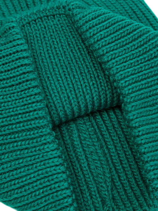 Шапка жен. шерсть+акр LB-BR55040 green - Labbra фото 7