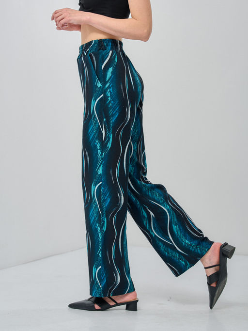 Брюки домашние с принтом