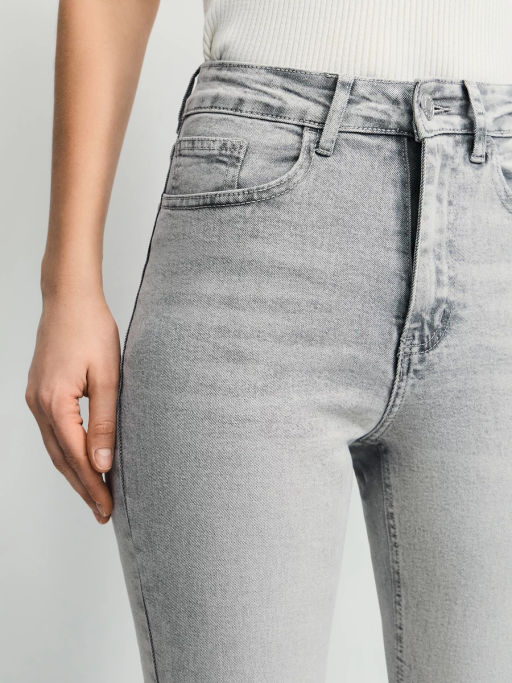 Джинсы bootcut с высокой посадкой / Zarina фото 6