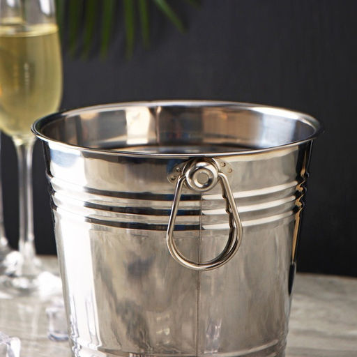 Ведро для льда «Классик», 2.7 л, 18×17 см, нержавеющая сталь