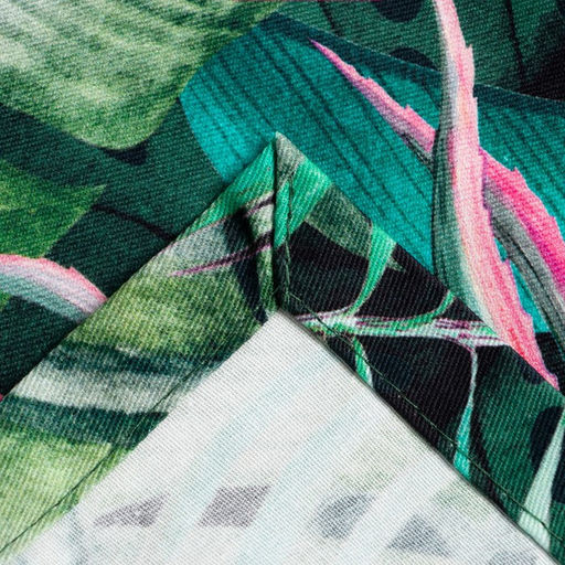 Скатерть «Этель» Tropical parrots 149×180 см, 100% хлопок, саржа 190 г/м²