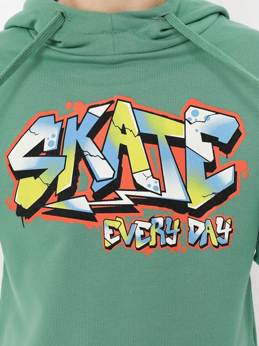 CRB wear/CSKB 63743-37-391 Толстовка для мальчика,зеленый/Ex.Cherubino  фото 6