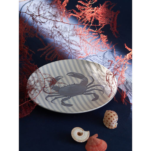 Набор из четырех тарелок Aquarium из коллекции Sea treasures, 21,5 см - Tkano фото 7