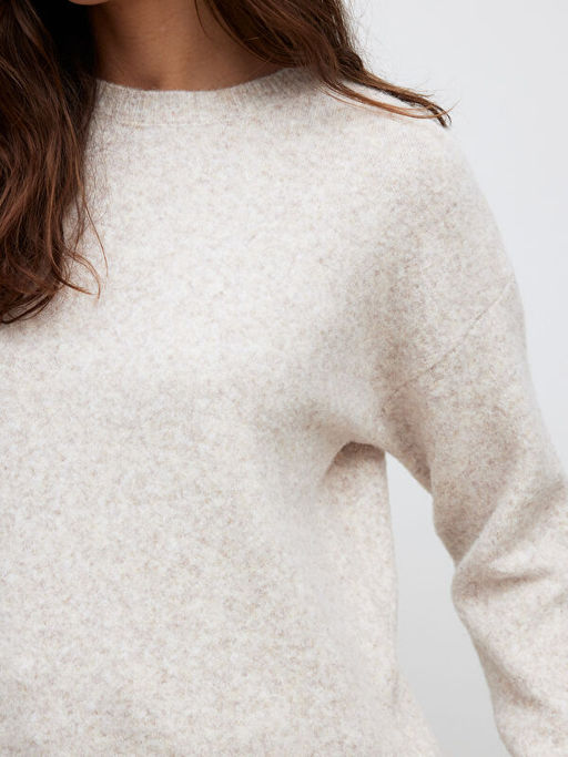 Bisiklet Yaka Kad?n Triko Kazak