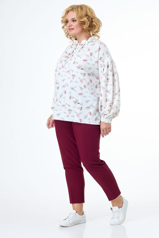 Брюки ANELLI 518 вишня  фото 5