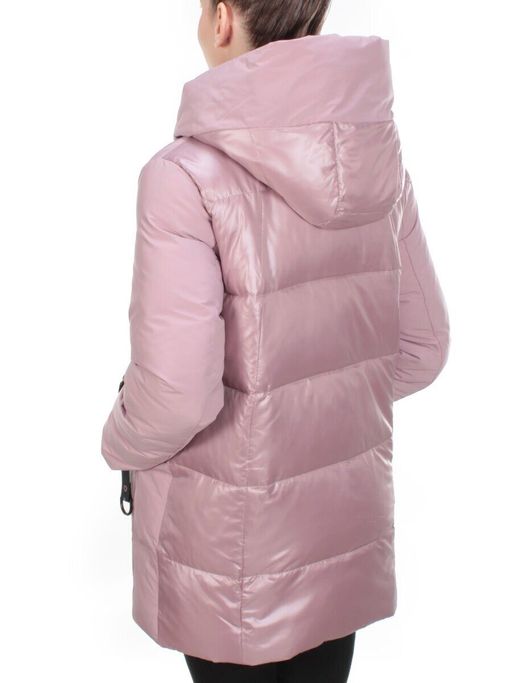 YM2115 PINK Куртка зимняя женская MAYYIYA (200 гр. холлофайбера) - Fashion фото 4