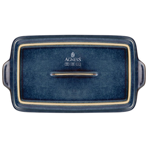 ФОРМА ДЛЯ ЗАПЕКАНИЯ REACTIVE BLUE 32*18*7 СМ 1800 МЛ - Agness фото 3