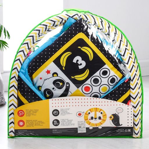 Развивающий коврик с дугами по мтеодике Гленна Домана, 85х85 см, Крошка Я  фото 9