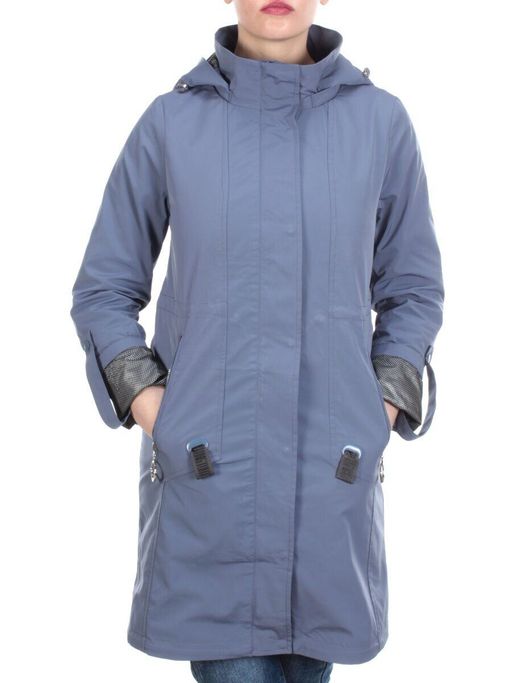 F2089 BLUE Ветровка женская MARIA (65% хлопок, 35% полиэстер) - Фабричный китай фото 2