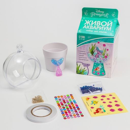 Набор для опытов Живой аквариум Принцессы - Disney фото 2