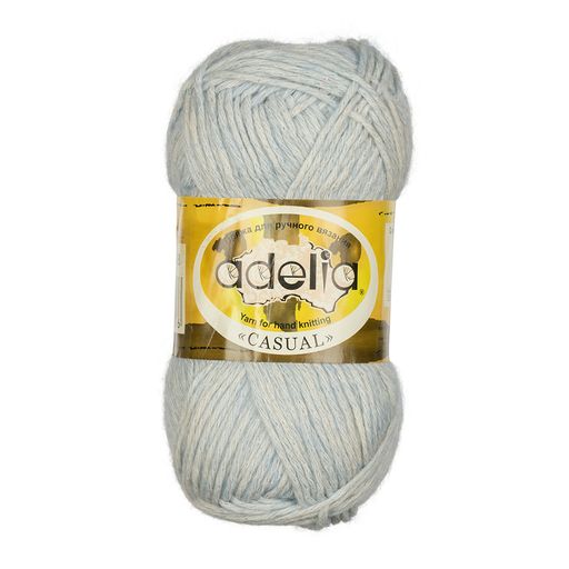 Пряжа ADELIA CASUAL 72% хлопок, 28% акрил 10 шт. х 50 г 130 м  6 м