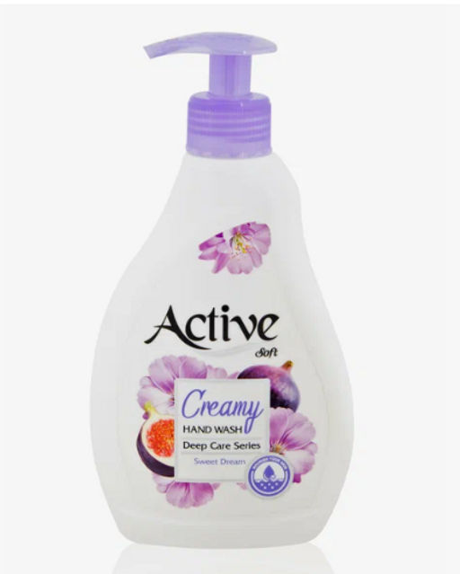 ACTIVE ИРАН жидк.крем-мыло 350мл "Инжир" дозатор
