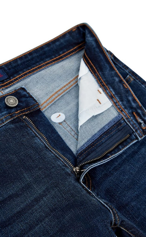 Джинсы F121-0159S d.blue - Fine joyce фото 2