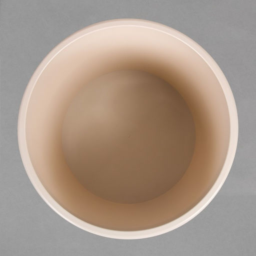 Бак пищевой, 75 л, пластиковый, с крышкой, бежевый