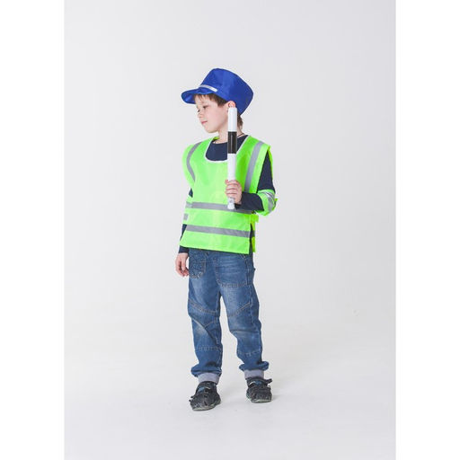 Карнавальный костюм Инспектор ДПС, с жезлом и крагами, р. 3234, 510 лет - Simaland фото 4