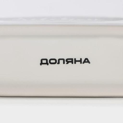 Салфетница Доляна «Гурман», 13.3×3.7×7.1 см, белая