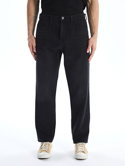 Baggy Fit Erkek Jean Pantolon