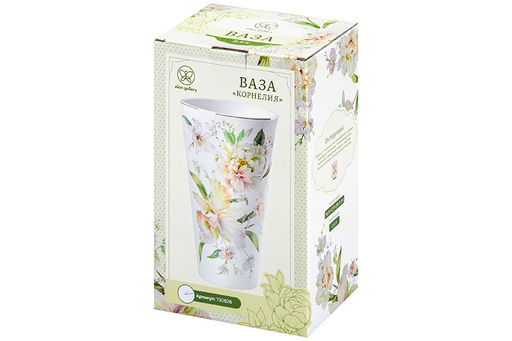 Ваза 2,4 л 16,5*12,5*28,5 см Корнелия NEW BONE CHINA - Elan gallery фото 9
