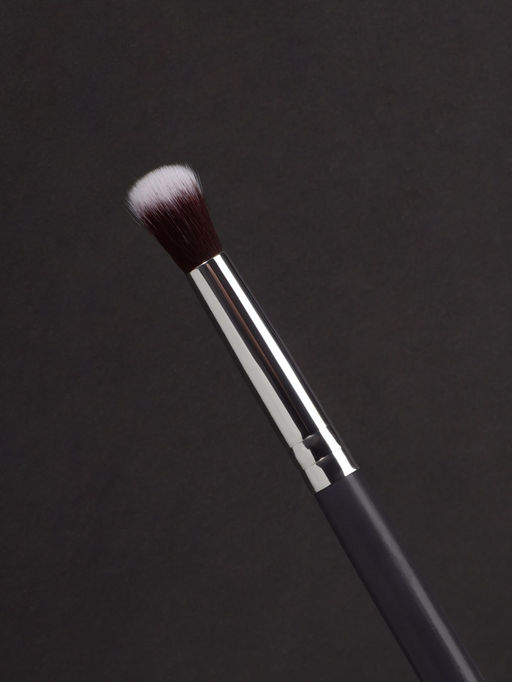 Цена за 3 шт. Кисть для макияжа Brush GRAPHITE, 18.5 (±1) см, тёмно-серая