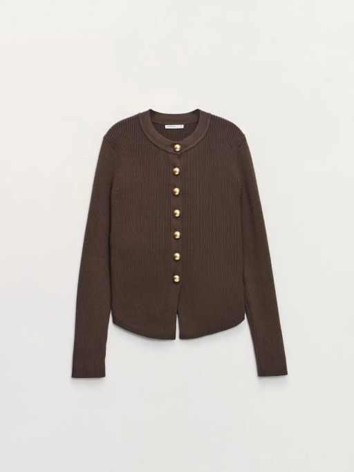 Облегающий джемпер с вискозой в составе / Zarina фото 6