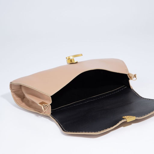 Сумка-мессенджер на клапане, цвет бежевый - Simaland фото 8