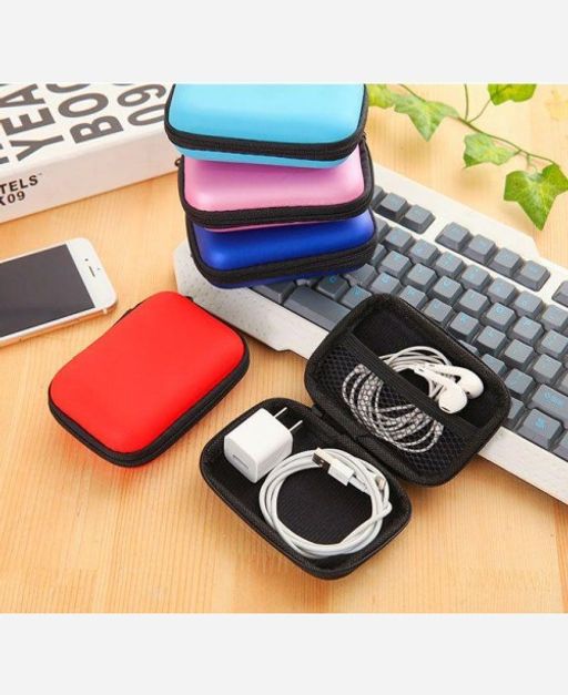 Футляр прямоугольный для хранения зарядки и наушников 9046275 - Yiwu youda import & export co фото 6