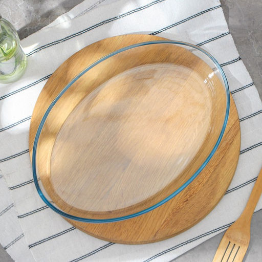 Форма для запекания Paşabahçe Borcam, 3 л, жаропрочное стекло, прозрачная