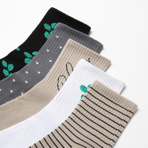 Носки женские KAFTAN Life, набор 5 пар, размер 36-39 (23-25 см)