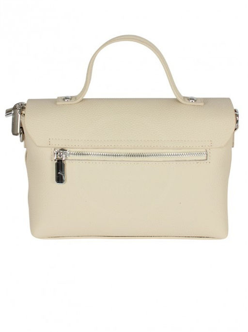 Сумка женская натуральная кожа GU 2066-99149, 1отд, плечевой ремень, молочный SALE 264145 - Adelia фото 2