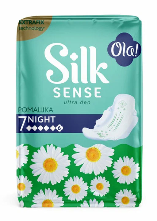 OLA!Silk Sense ULTRA NIGHT прокладки жен.гигиен.ультратонкие (7шт) Ромашка