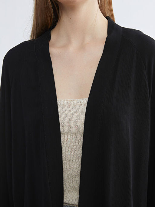 ?al Yaka Oversize Kad?n Kimono