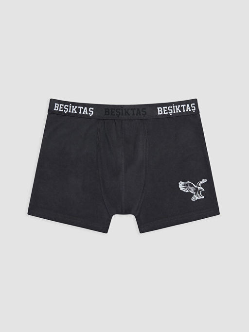 Be?ikta? Bask?l? Erkek Boxer 2li Paket - Waikiki фото 3