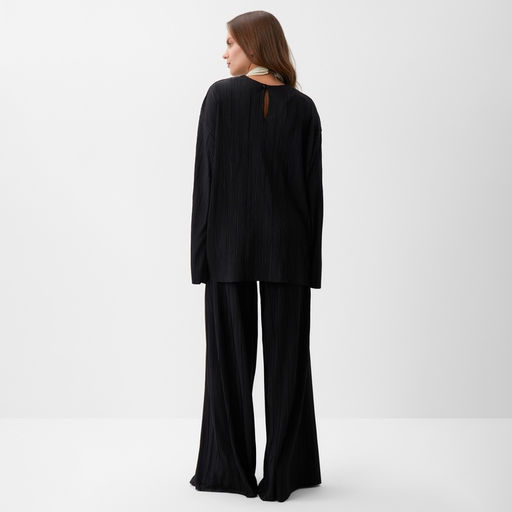 Костюм женский: блуза, брюки, MIST Classic collection, размер 44-46, чёрный