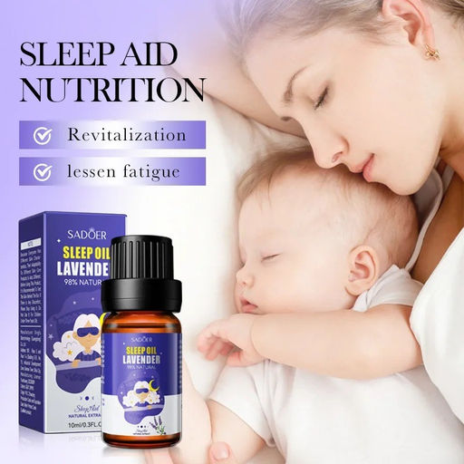 SADOER Расслабляющая эфирное масло для сна с лавандой  фото 2