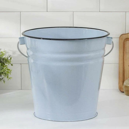 ЭМ_Ведро 12,0 л без деколи с крышкой арт 1224/рб, 1224/Км Лысьва