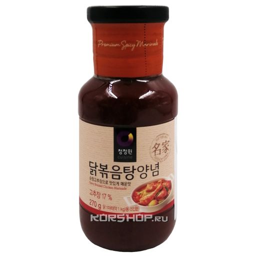 Острый соус-маринад для курицы OFood Daesang, Корея, 270 г Акция
