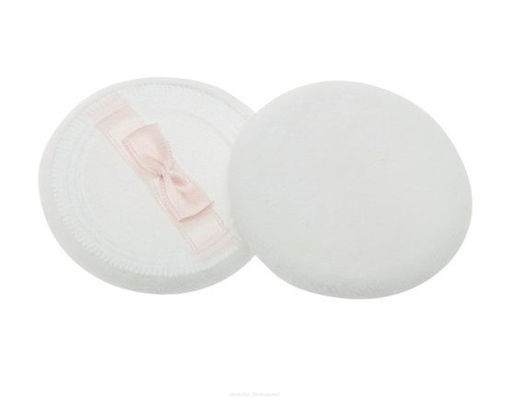 Dewal Beauty Пуховка для пудры SP-08, круглая, 2 шт., 60 мм