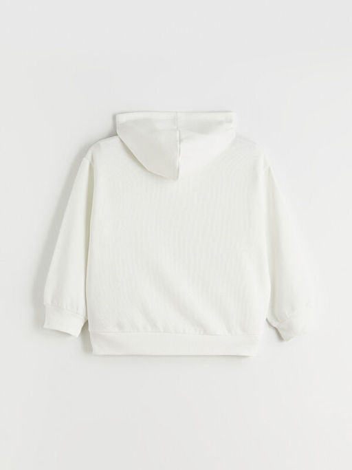 Kap??onlu Arabalar Bask?l? K?z ?ocuk Sweatshirt - Waikiki фото 3