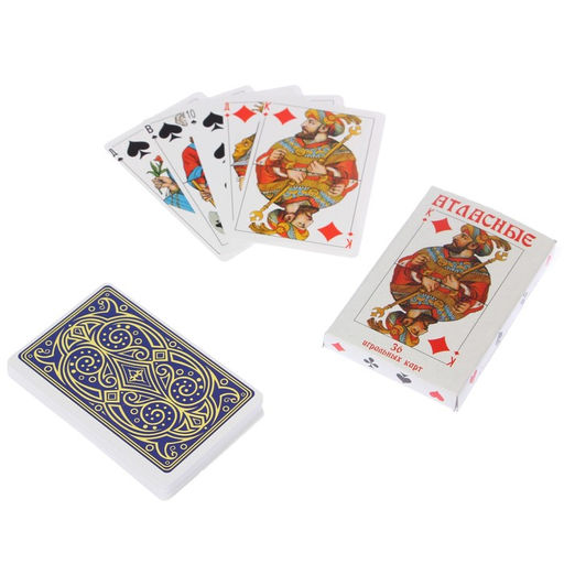 Карты игральные «Атласные», колода 36 шт.