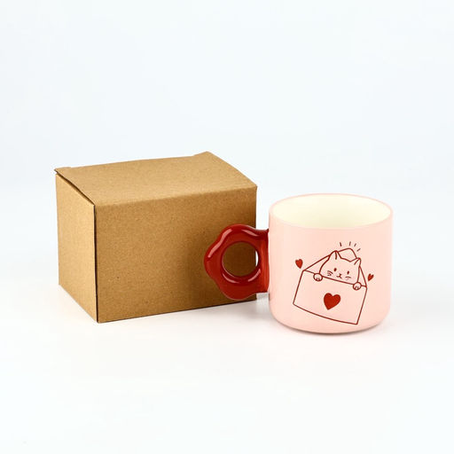 Кружка чайная керамическая Вам письмо, 320 мл, ручная работа