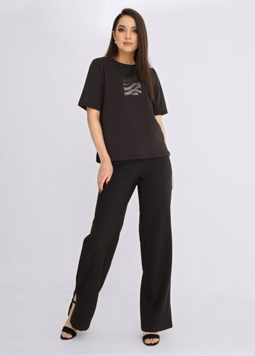 146394/121э_п Джемпер женский (ЧЗ)