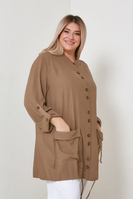 Туника Luxury Moda 1106 хаки