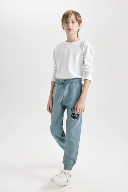 Спортивные штаны НБА Лос-Анджелес Лейкерс для мальчиков - Defacto фото 2